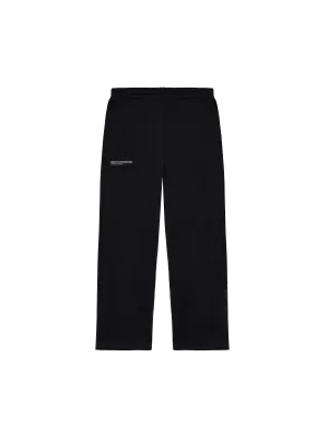 365 Straight Leg Track Pants—black