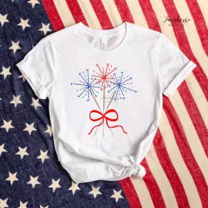 4th of July Sparklers Bouquet Shirt