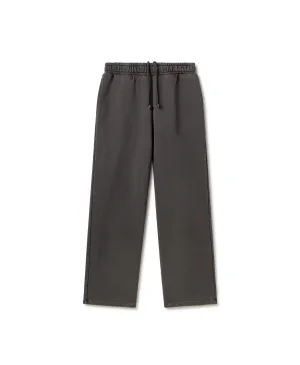 600 GSM 'Anthracite' Straight-leg Pants