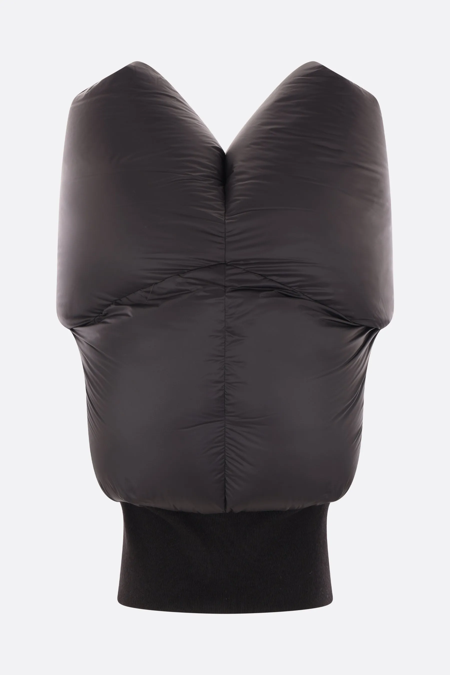 Anubis nylon sleeveless down jacket