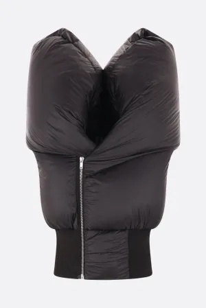 Anubis nylon sleeveless down jacket