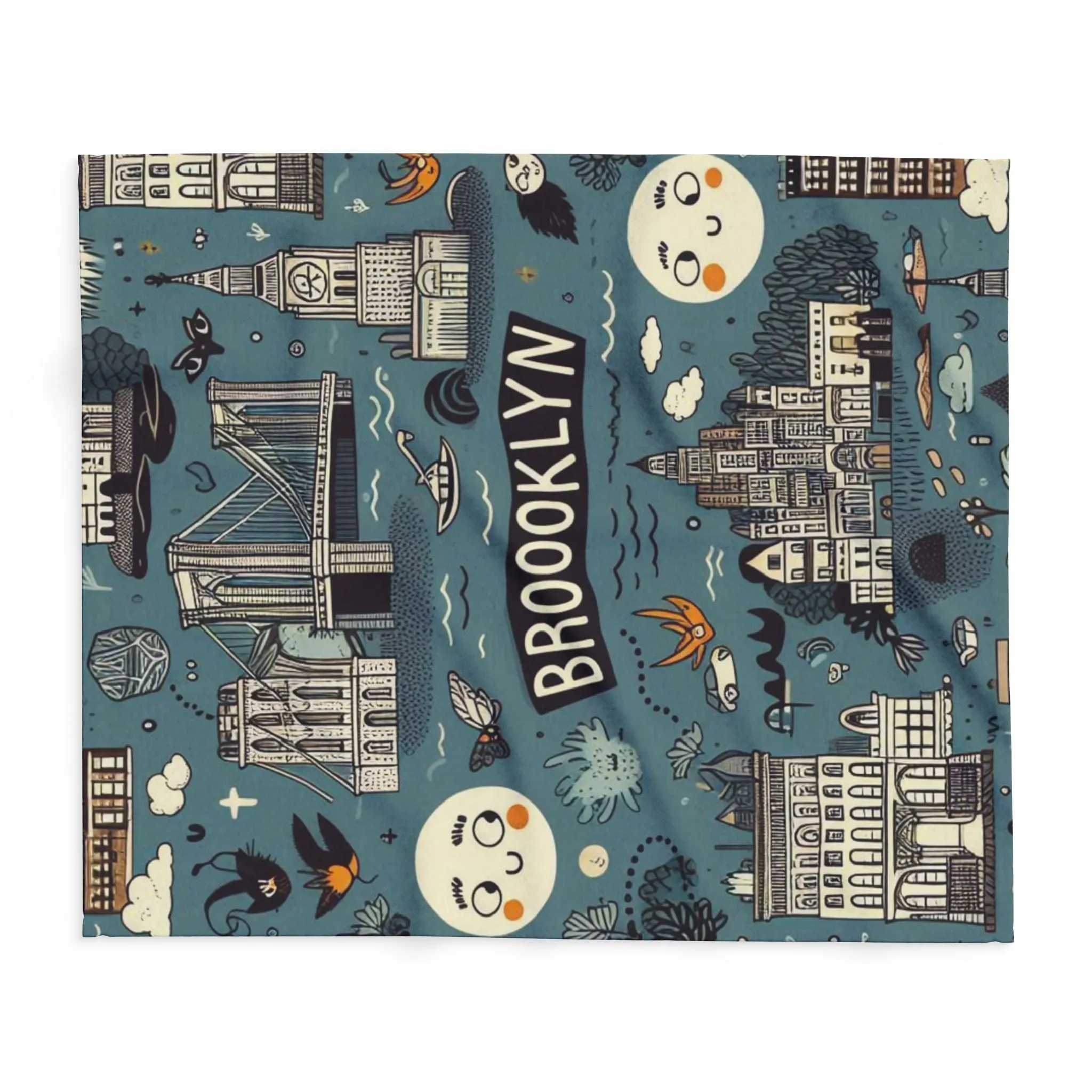 Brooklyn - Arctic Fleece Blanket