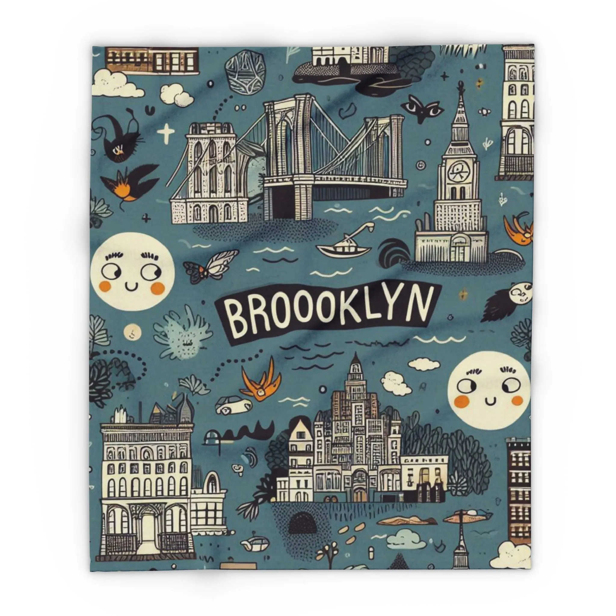 Brooklyn - Arctic Fleece Blanket