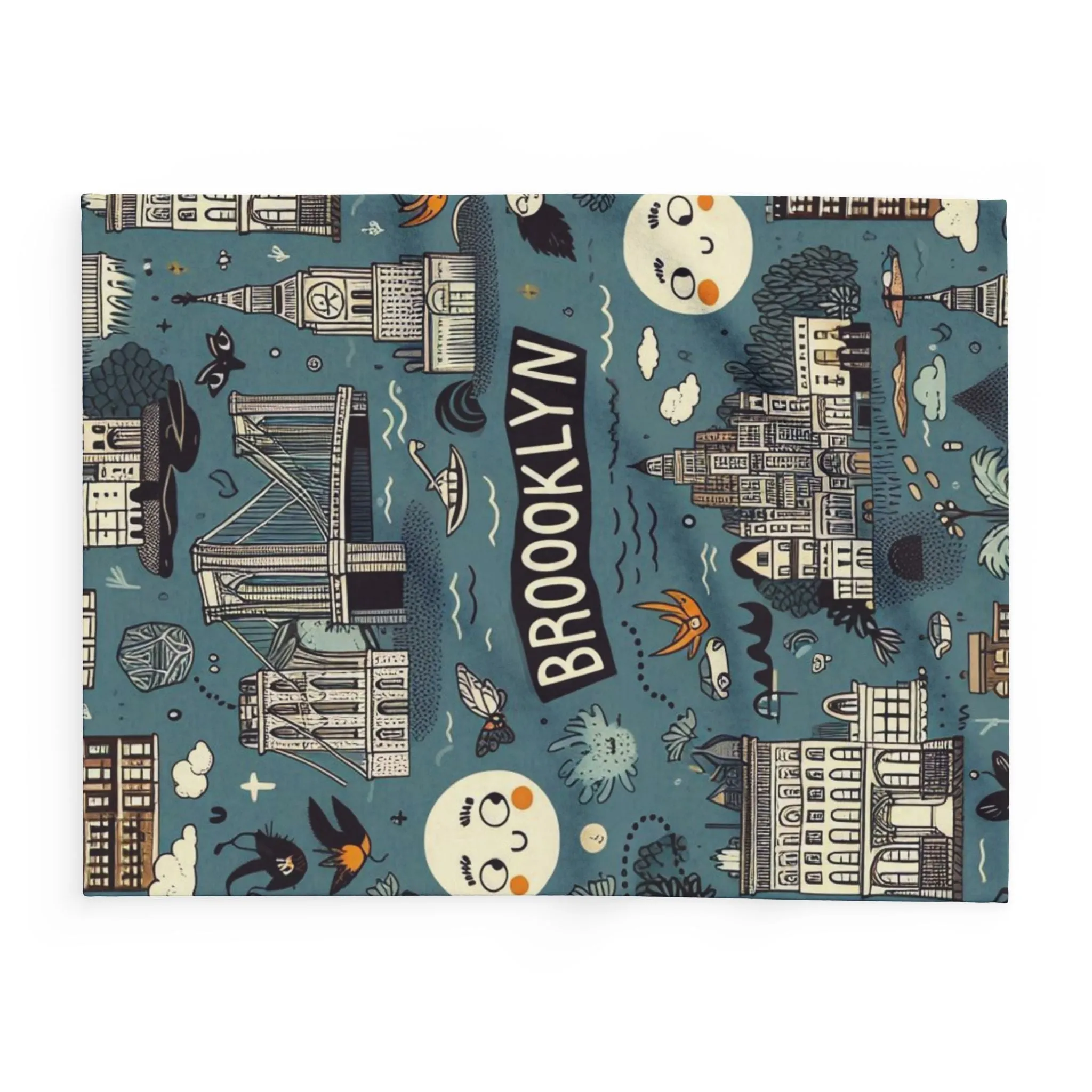 Brooklyn - Arctic Fleece Blanket