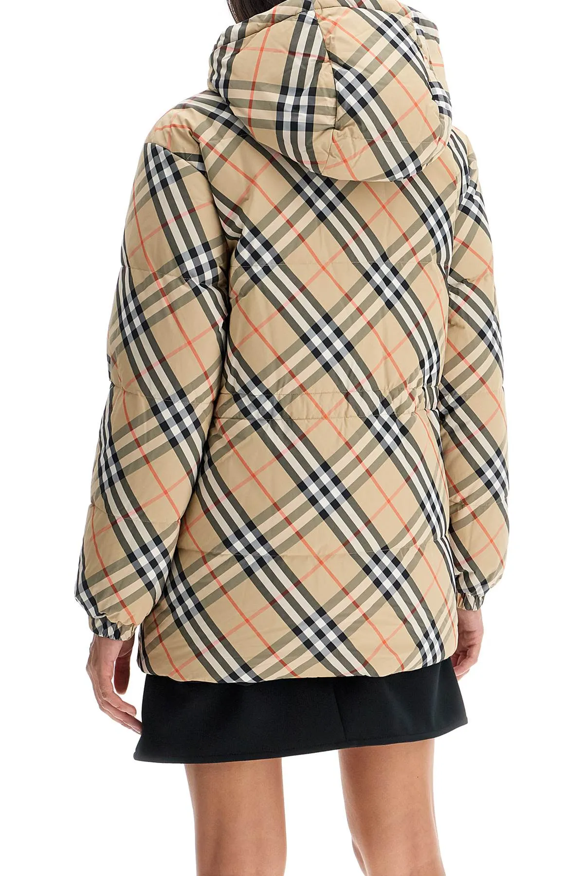 Burberry reversible midi down jacket