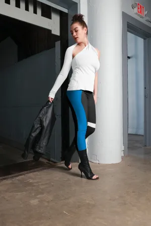 Carolina Panthers Color Block Legging