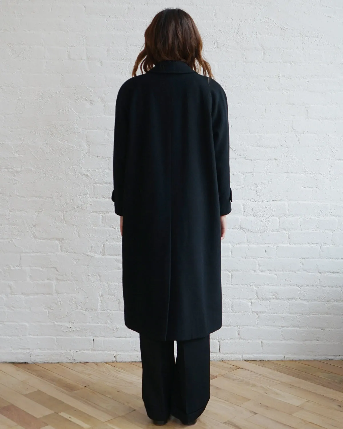 Cashmere Blended Wool Coat