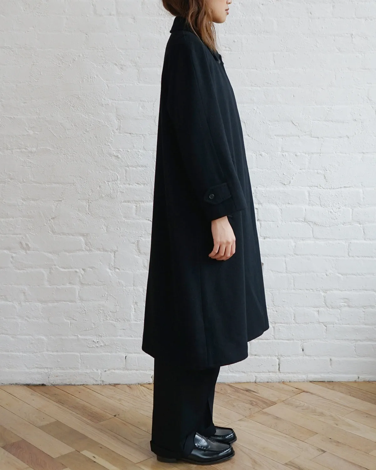 Cashmere Blended Wool Coat