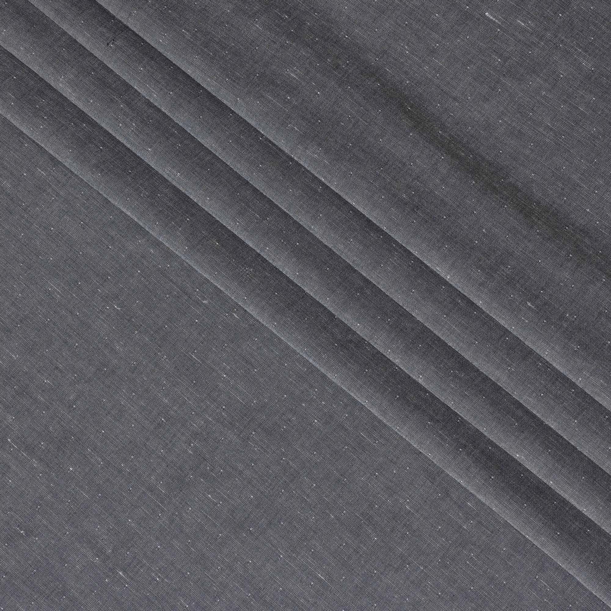 Charcoal grey plain premium 100% pure linen fabric 60 Lea-D11111