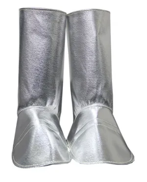 Chicago Protective Apparel 401-ACF Full Vertical Velcro Leggings 12 oz Aluminized Carbon  No  Tax