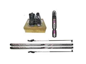 classic Adult NNN Cross Country Ski Package, 177cm (for Skiers 121-150 lbs.)