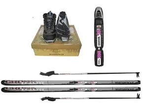 cozy Adult NNN Cross Country Ski Package, 197cm (for Skiers 151-180 lbs.)