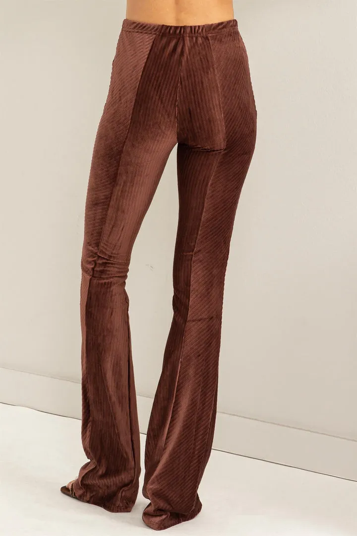 Danny Velvet Flare Pants