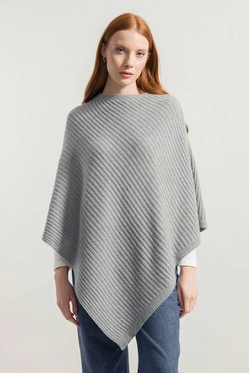 Emma Recycled Cashmere Poncho