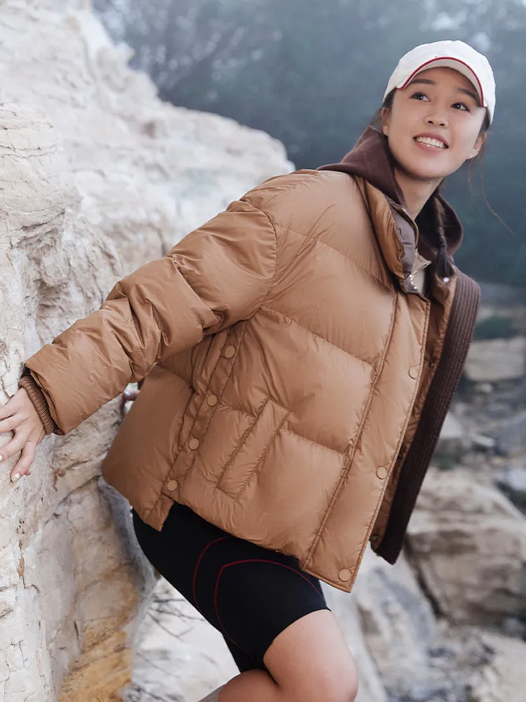 EP YAYING  White goose down jacket