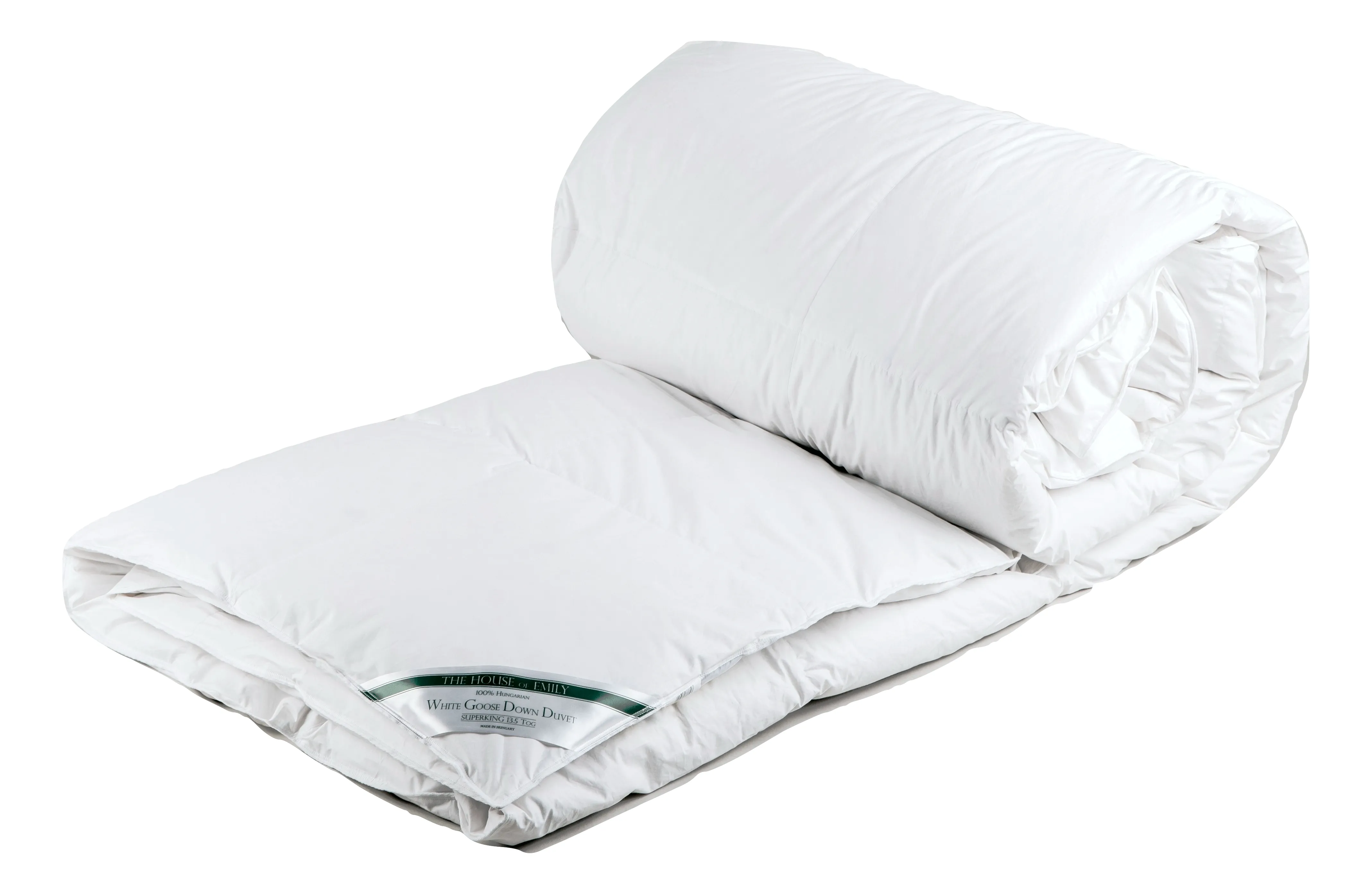 Goose Down Duvet Hungarian 100% Down | 4.5 up to 13.5 tog All Seasons | 5 Bed Sizes