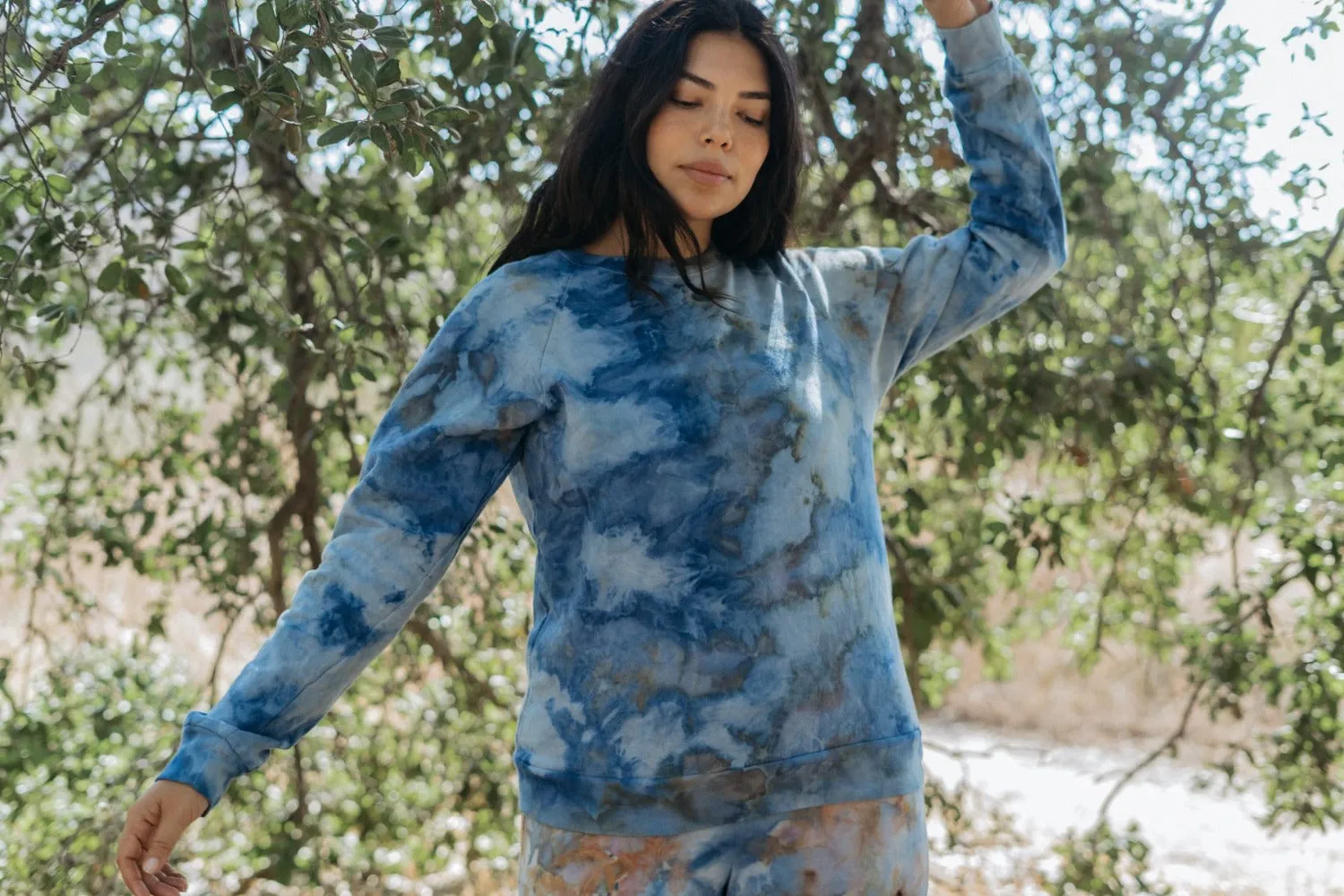 Hand Dyed Fleece Sweatshirt (9 colors)