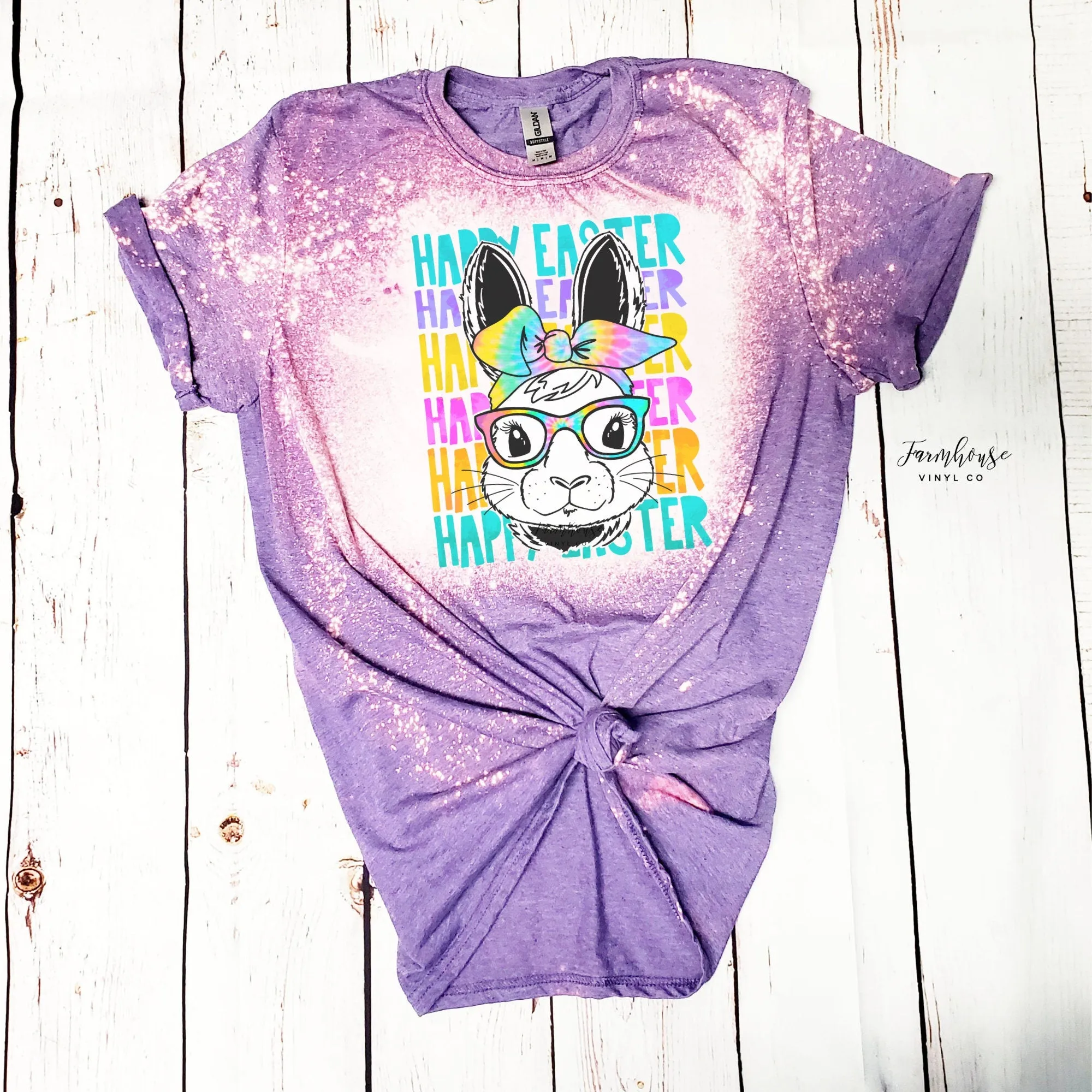 Happy Easter Tie Dye Shirt