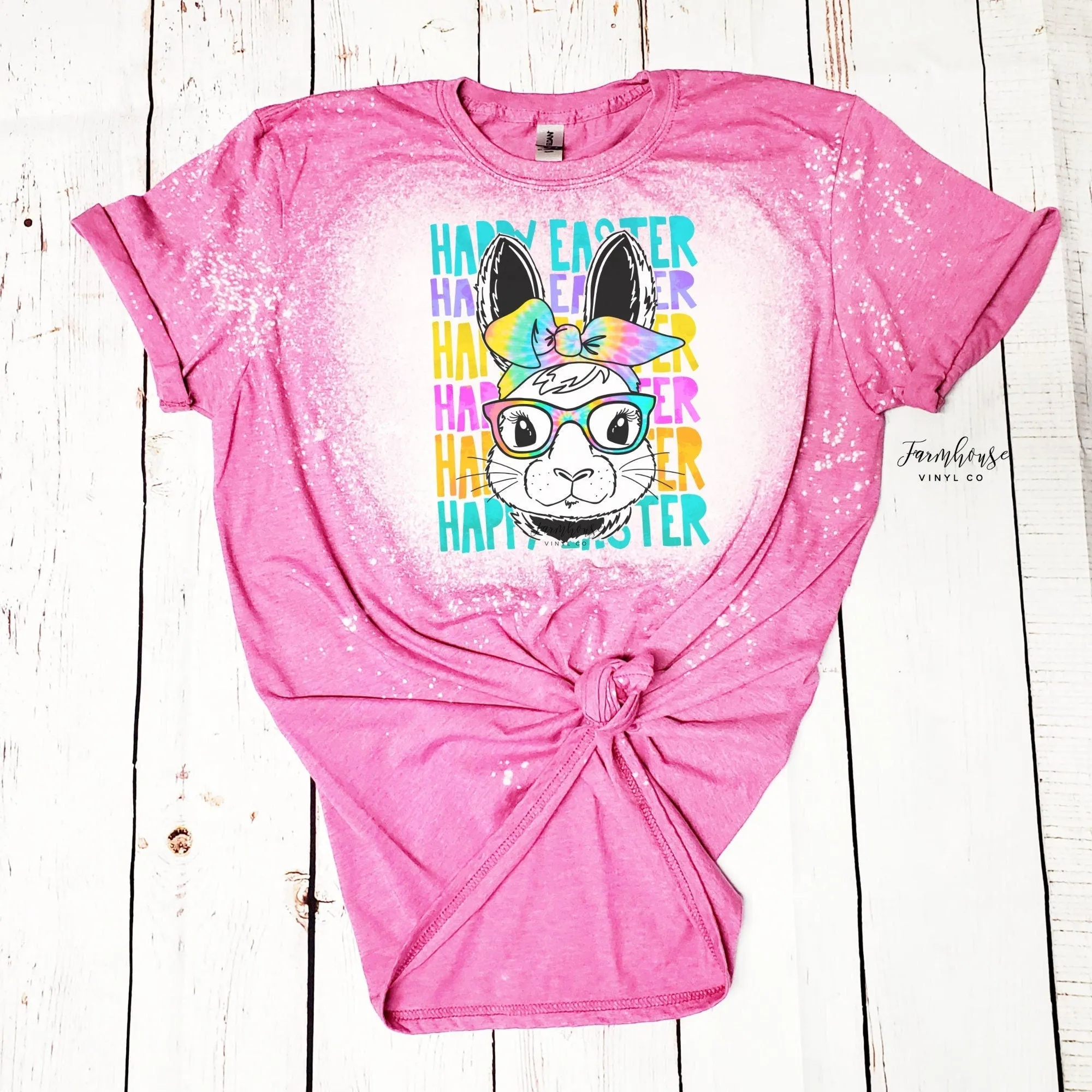 Happy Easter Tie Dye Shirt