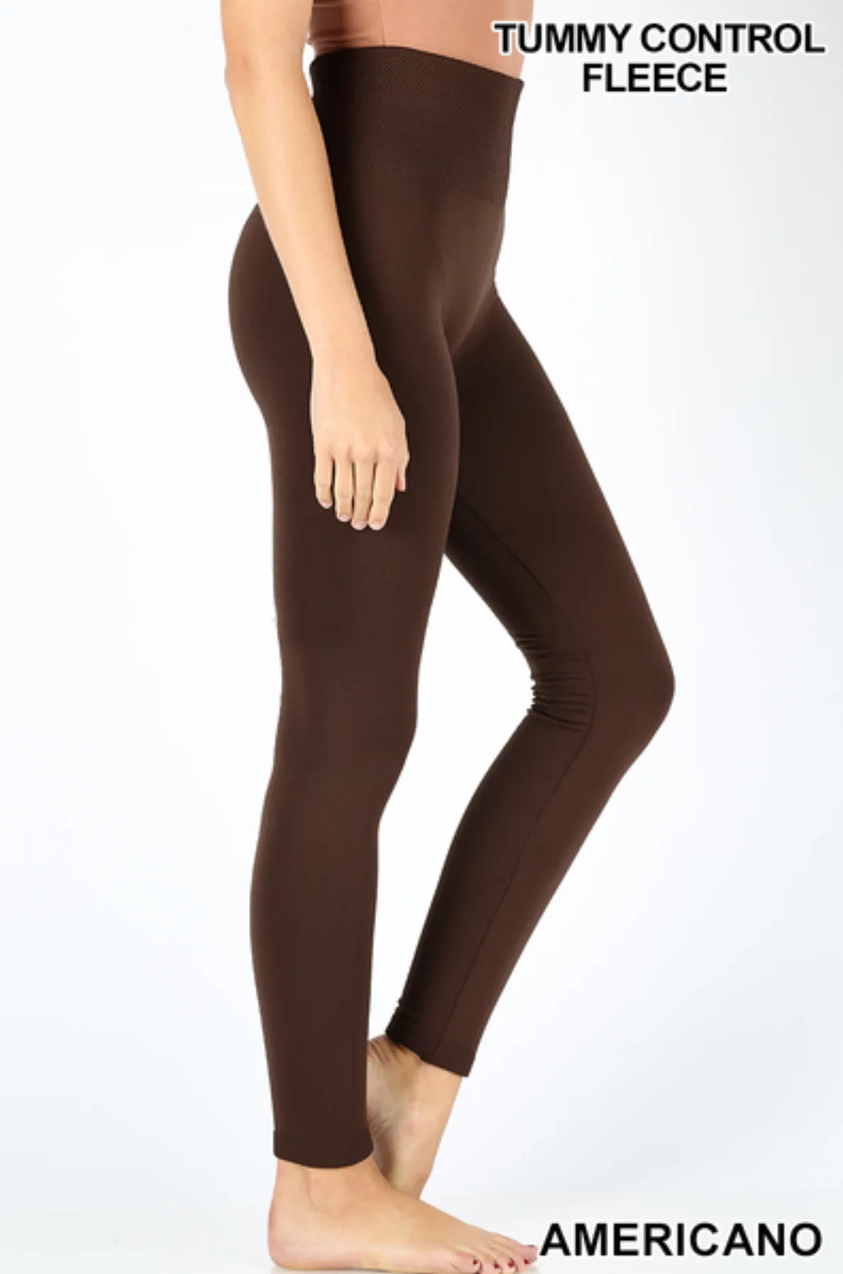 Hi-Waist Tummy Control FLEECE LINED Legging