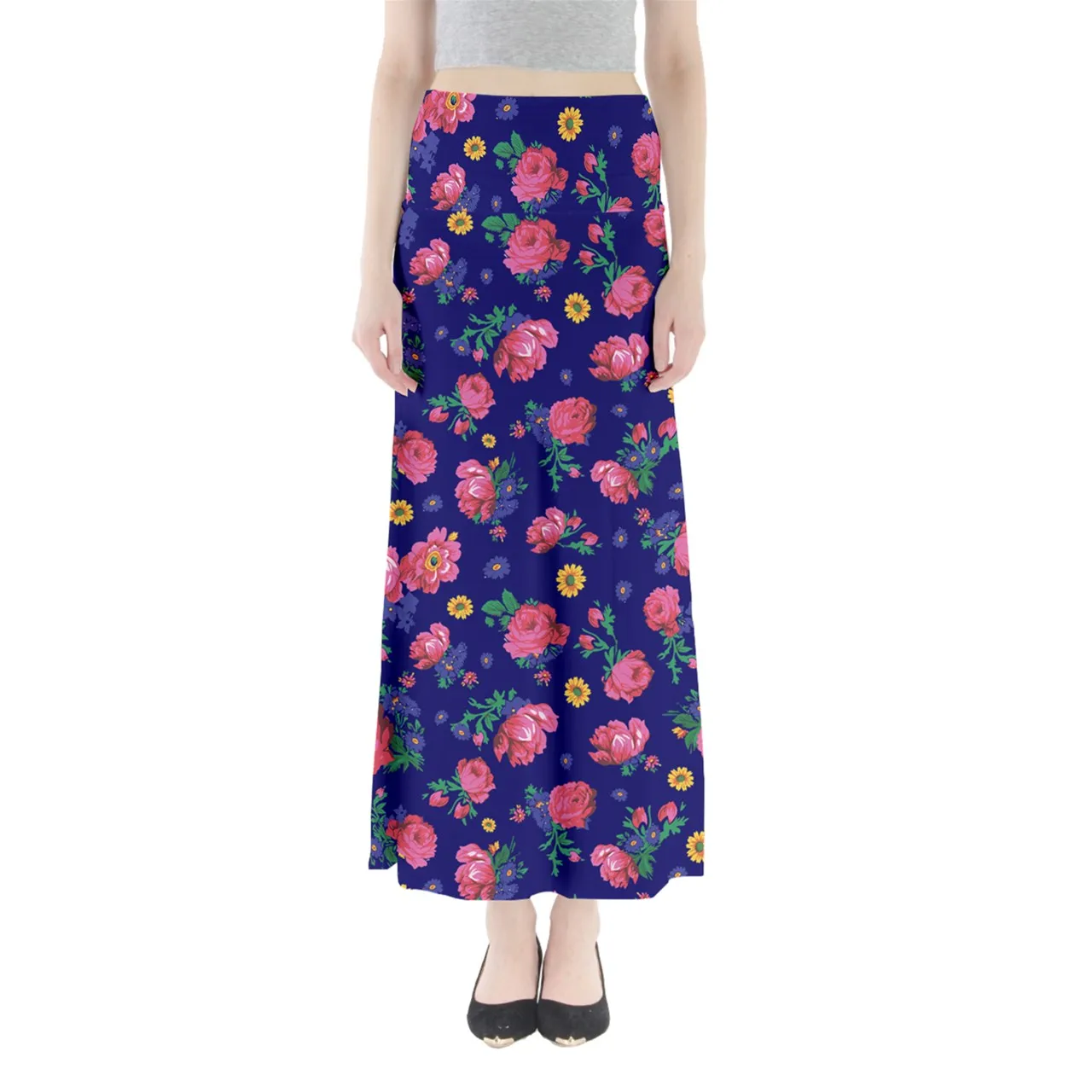 Kokum Ceremony Royal Full Length Maxi Skirt