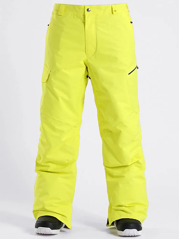 Men's High Windproof Waterproof Ski Snowboarding Pants