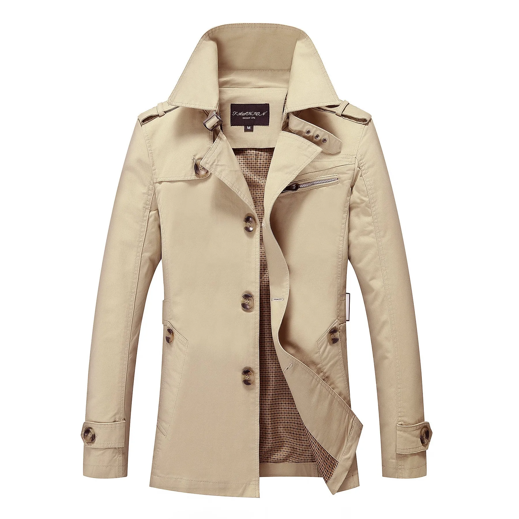 Men's jacket  Trench Coat