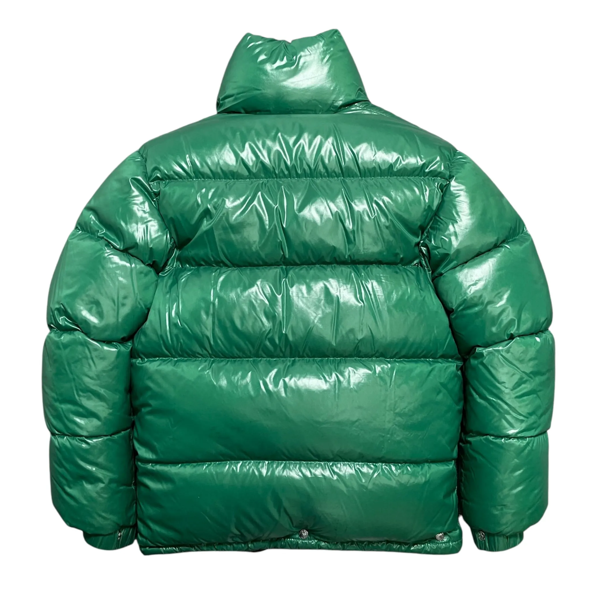 Moncler Dejan Short Down Jacket Green Pre-Owned