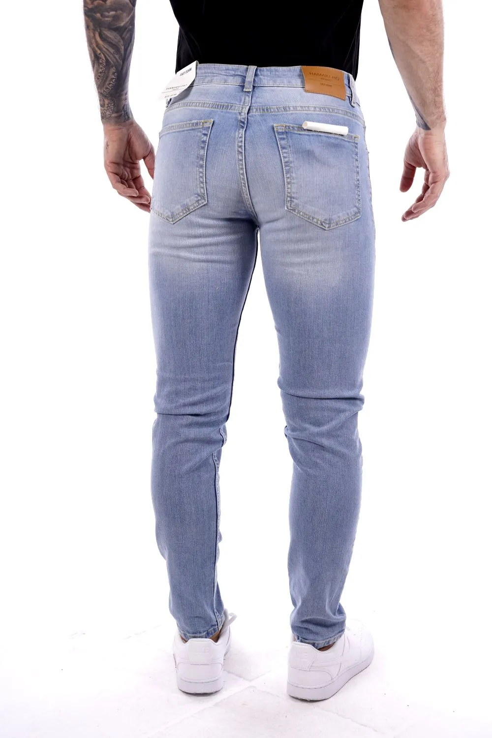 Pantalone Jeans HAMAKI HO da Uomo - blu PJE1712HDENIMCHIARO