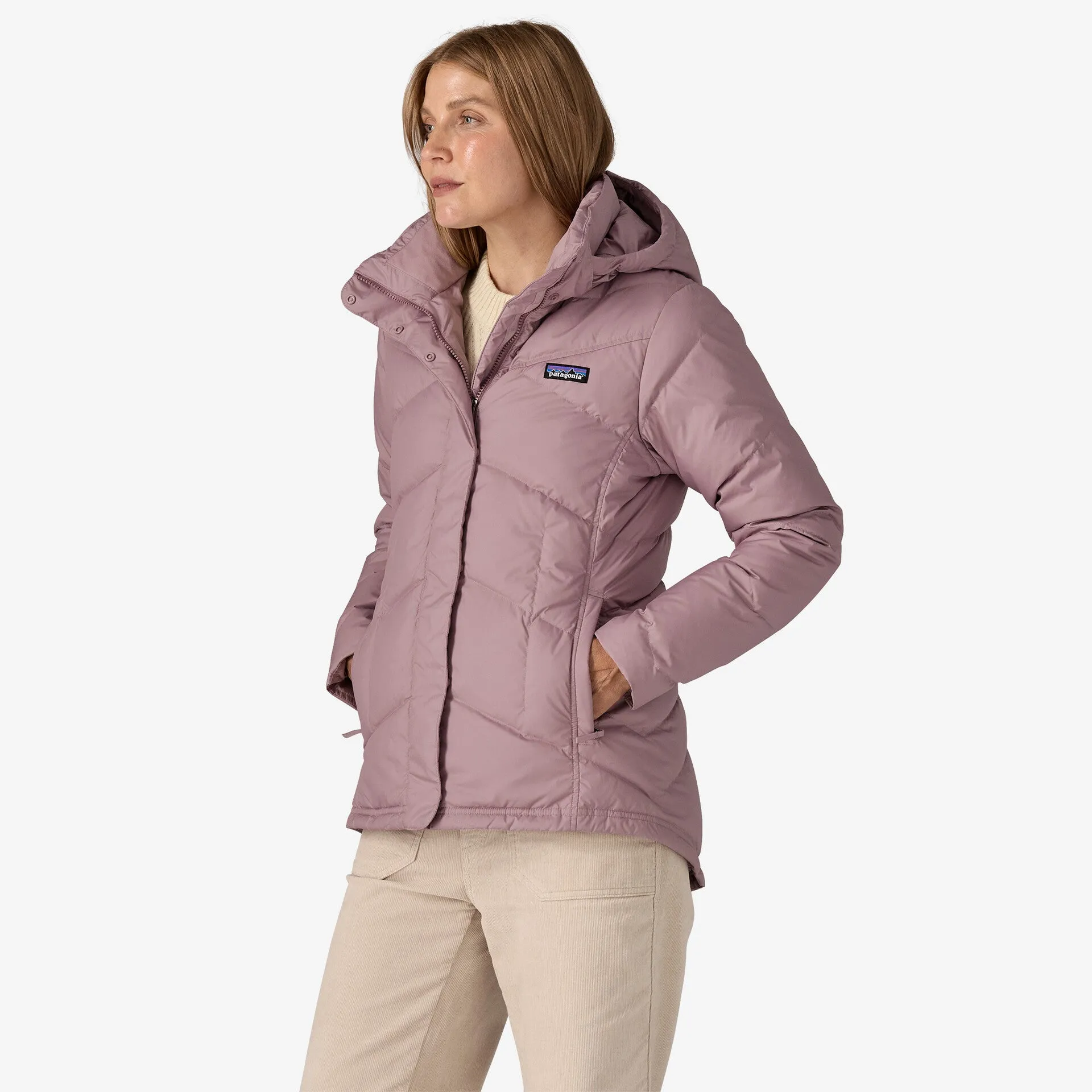 Patagonia Women's Down With It Jacket - STORMY MAUVE