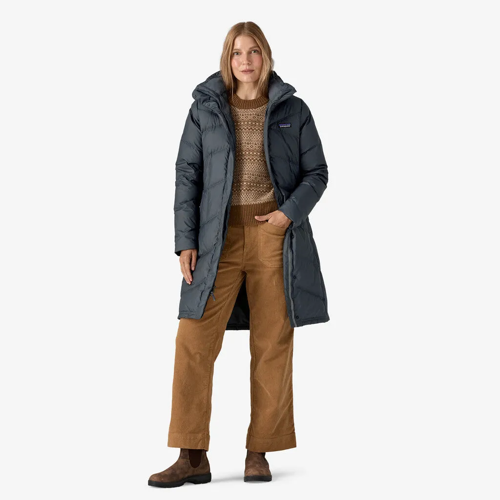 Patagonia Women's Down With It Parka - Smolder Blue