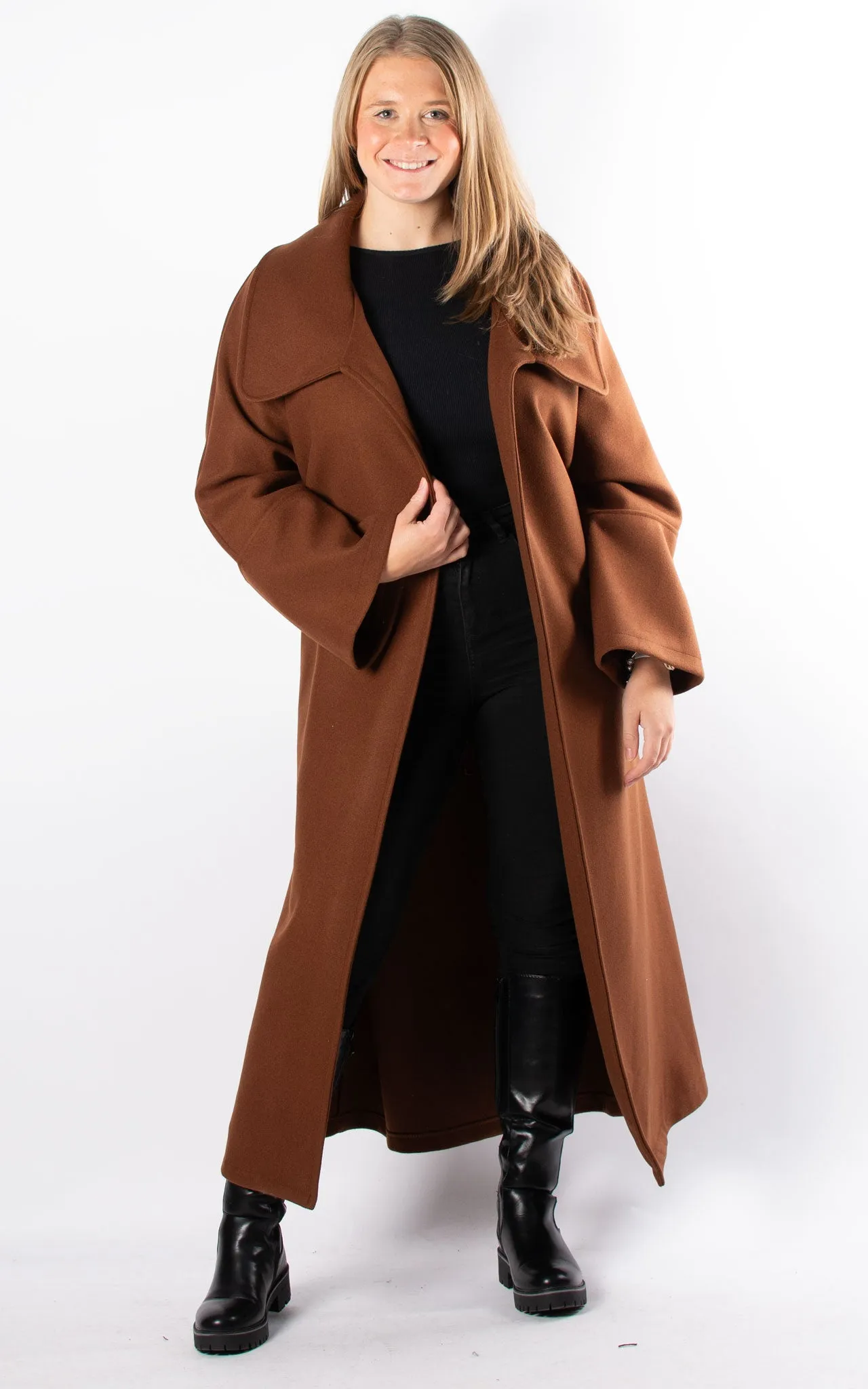 Patricia Trench Coat | Chocolate