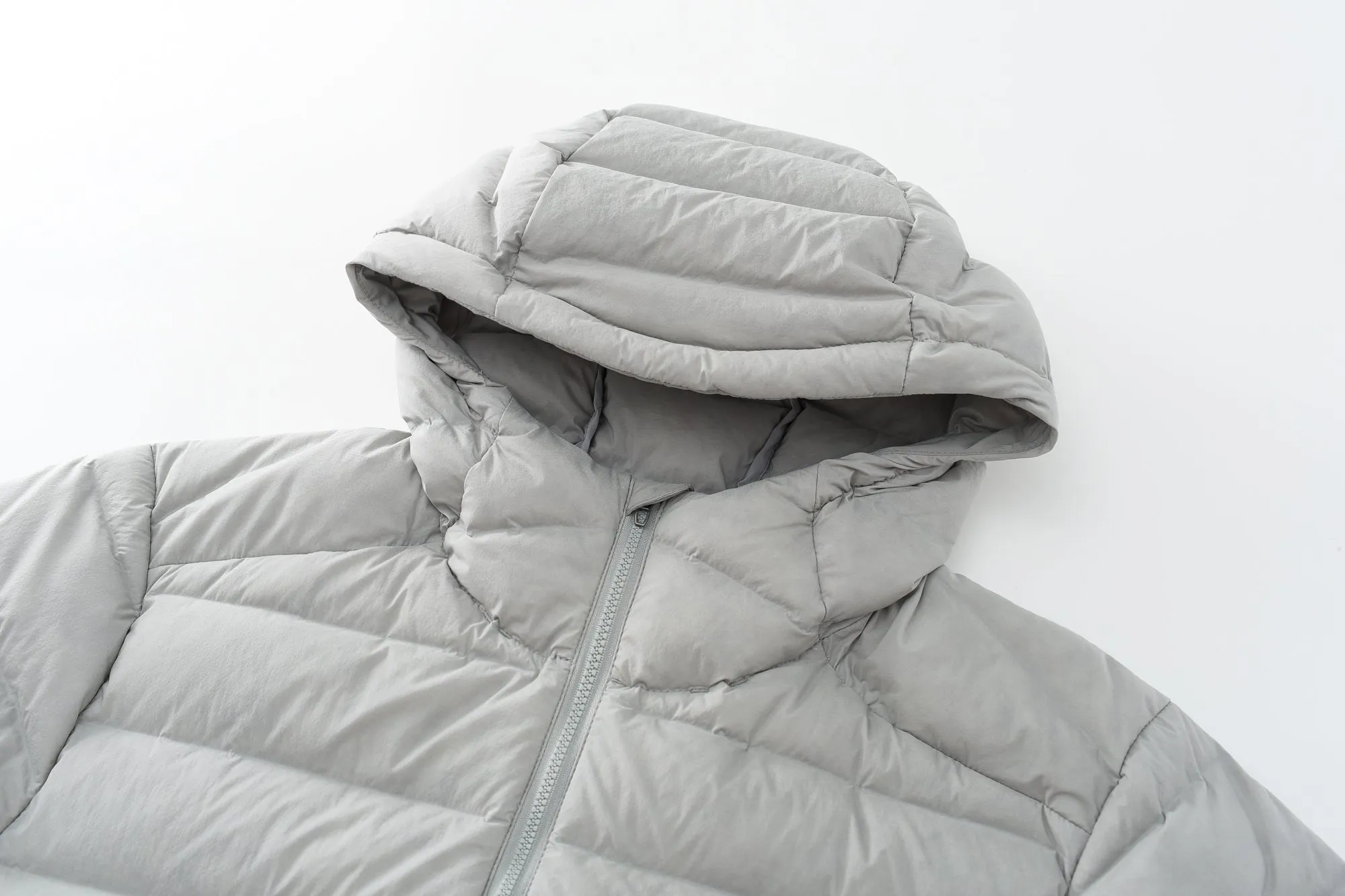 Quest Down Jacket Light Grey