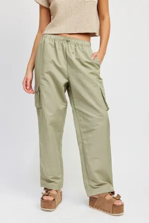 Straight leg cargo pants