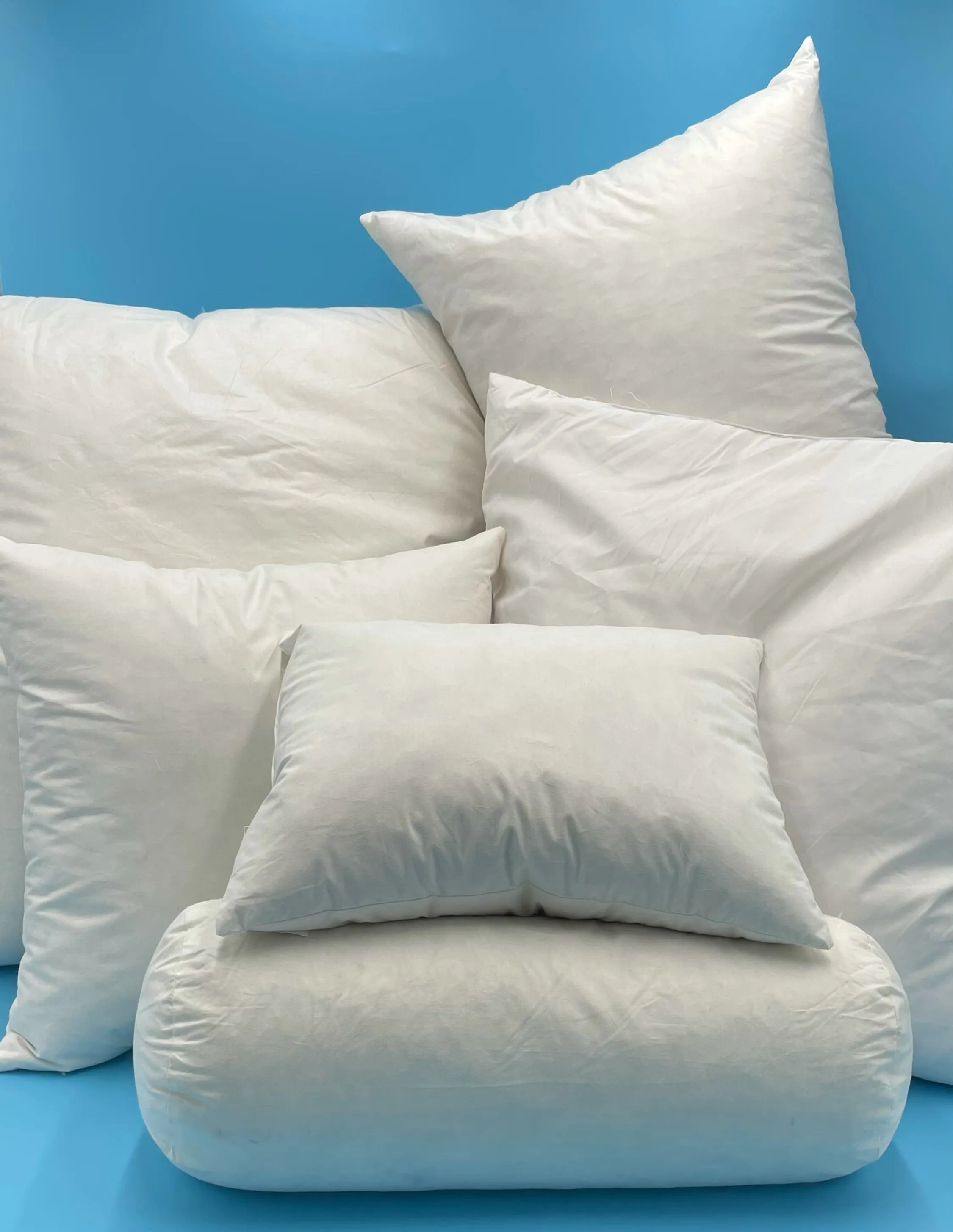 SupremeSoft™ 16" Square 100% White Goose Down Pillow Insert