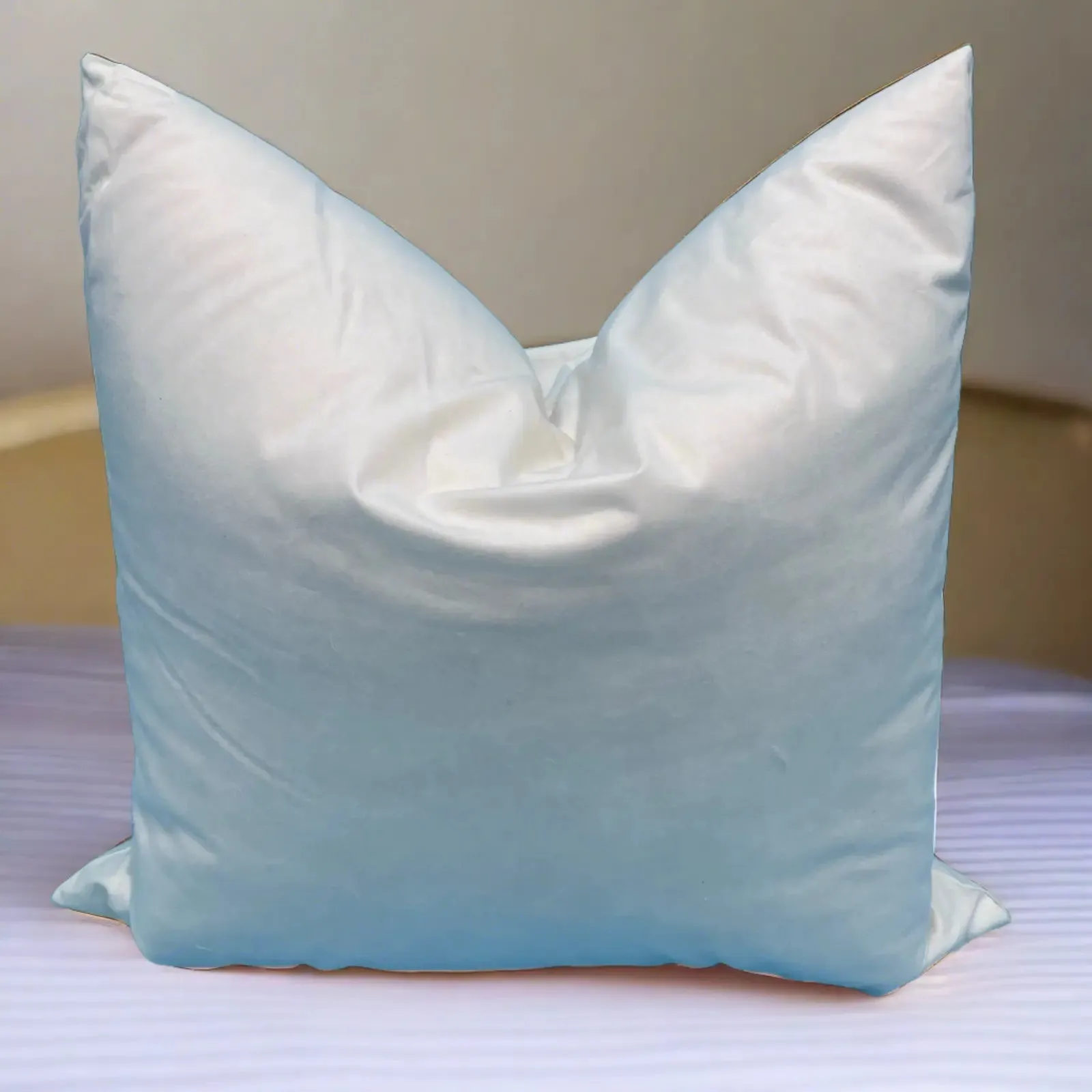 SupremeSoft™ 16" Square 100% White Goose Down Pillow Insert