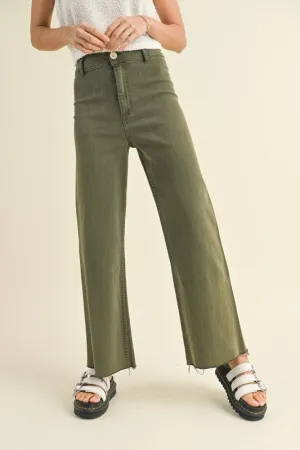 The Becca pants-Olive