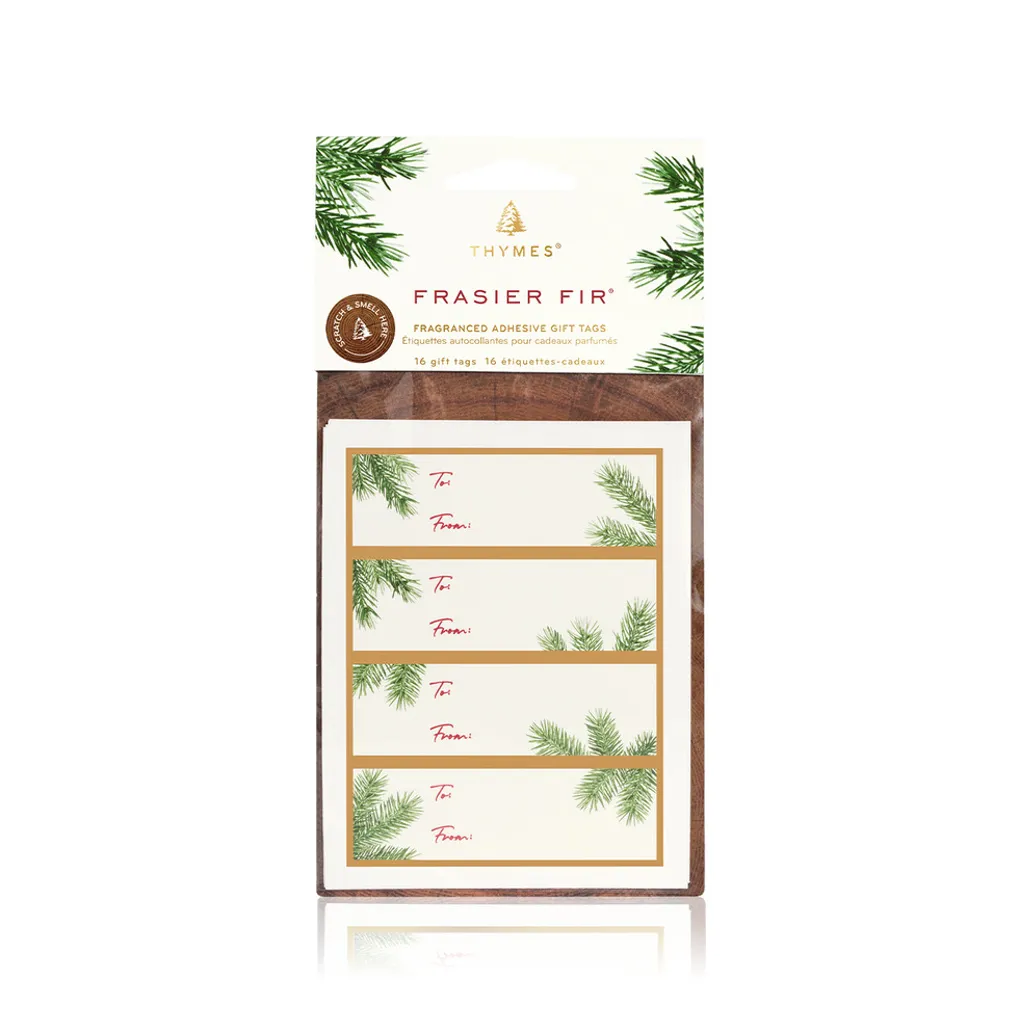 Thymes  Frasier Fir Adhesive Gift Tags