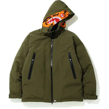 TIGER HOODIE DOWN JACKET MENS