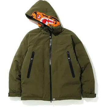 TIGER HOODIE DOWN JACKET MENS