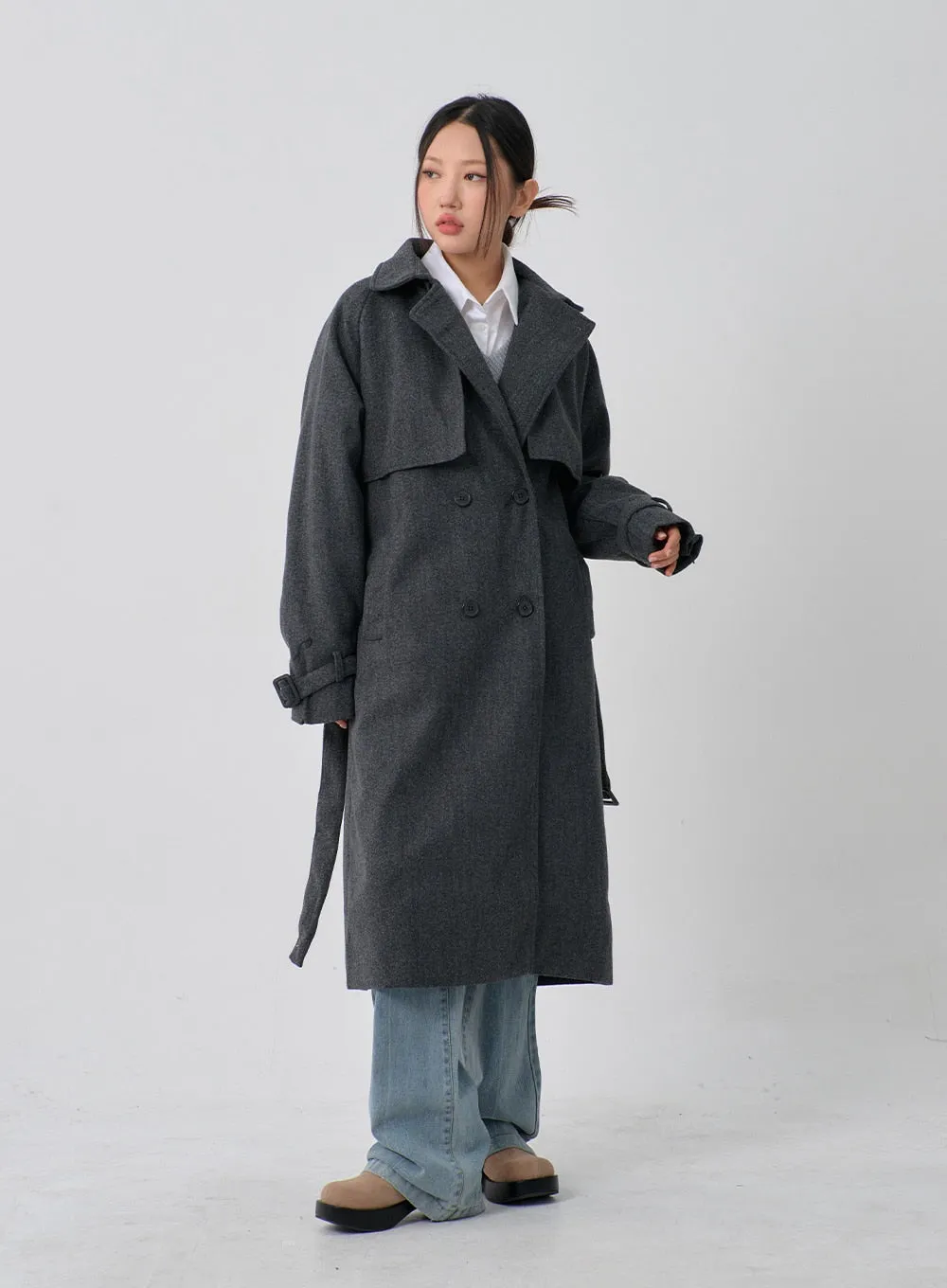 Trench Long Coat CN14