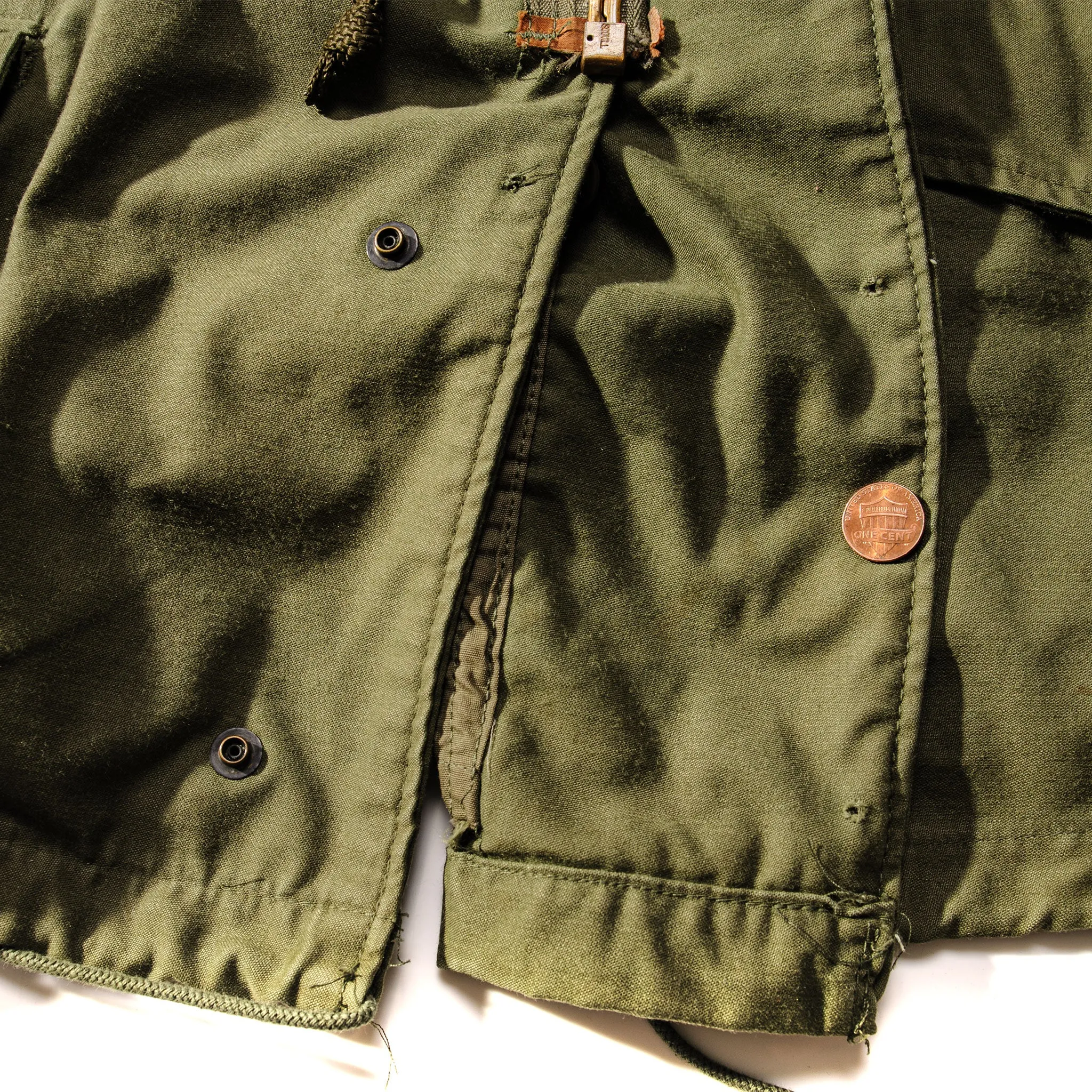 US ARMY M-1965 M65 FIELD JACKET 1986 SIZE XL REGULAR