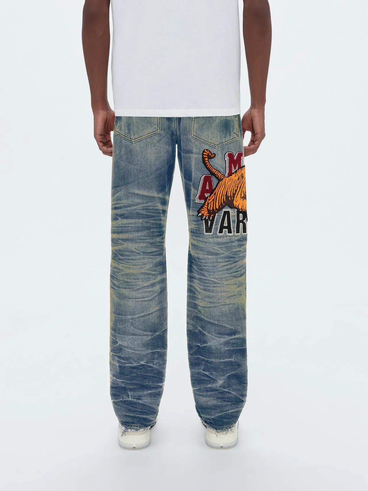 Varsity Tiger Straight Jeans