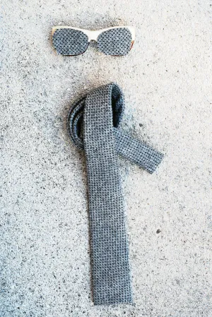 Wool Tie Gray