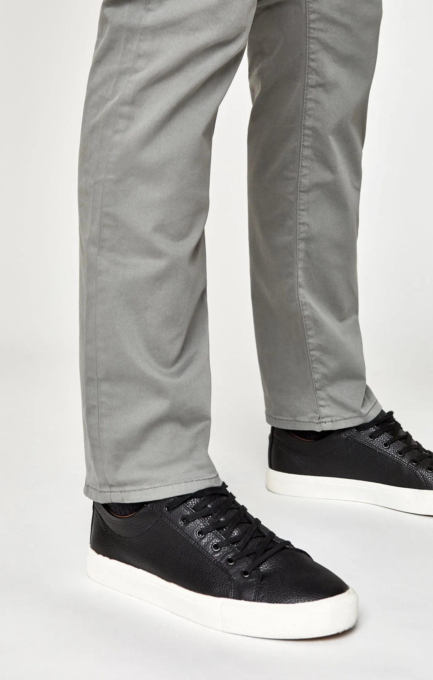 ZACH STRAIGHT LEG IN GREY TWILL