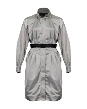 Zip Front Trench Coat