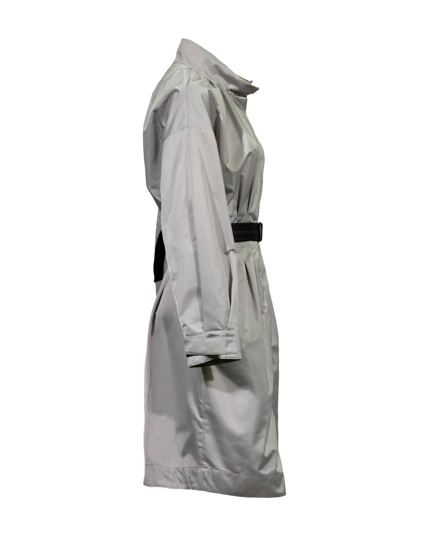 Zip Front Trench Coat