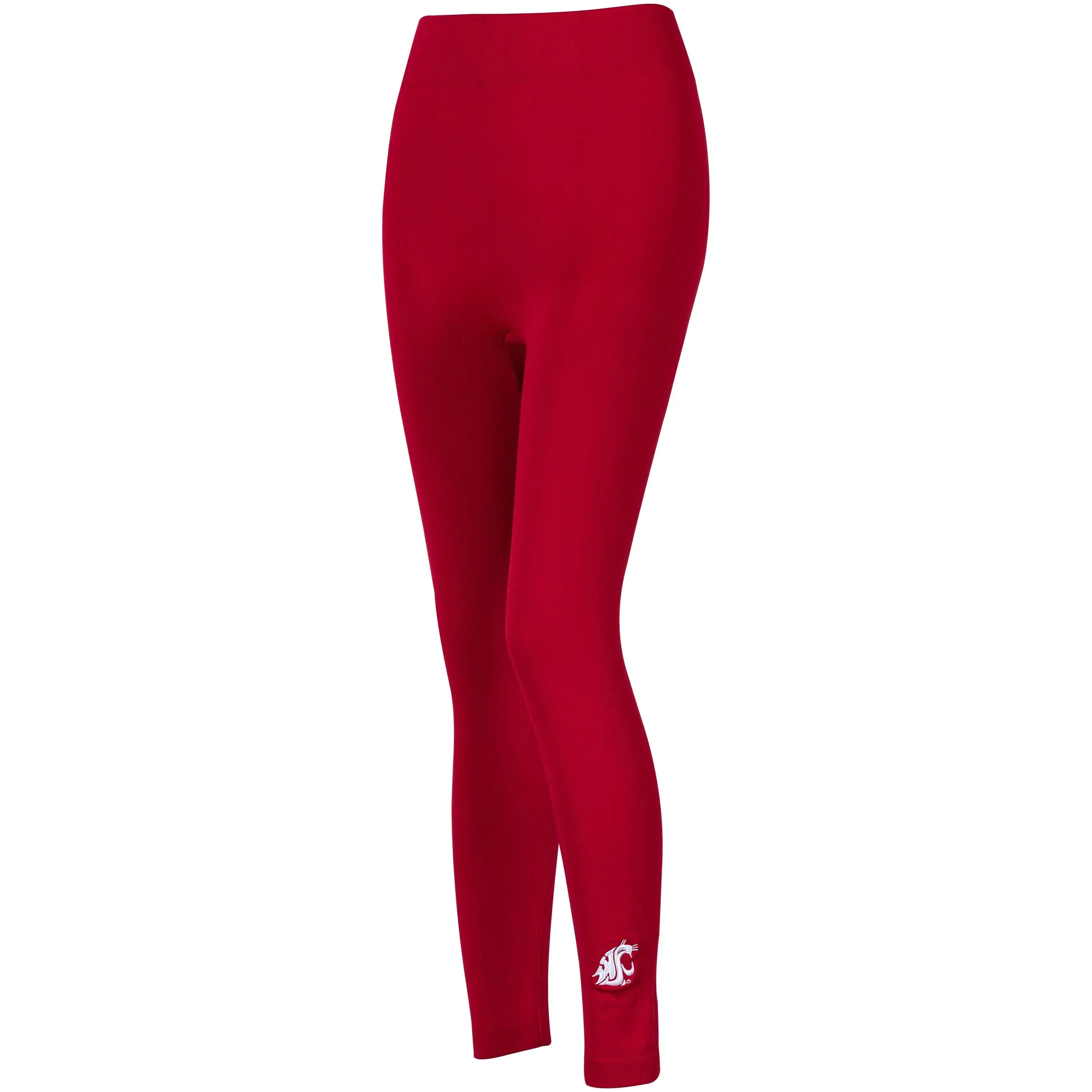 ZOOZATZ Ladies WSU Crimson Fleece Leggings